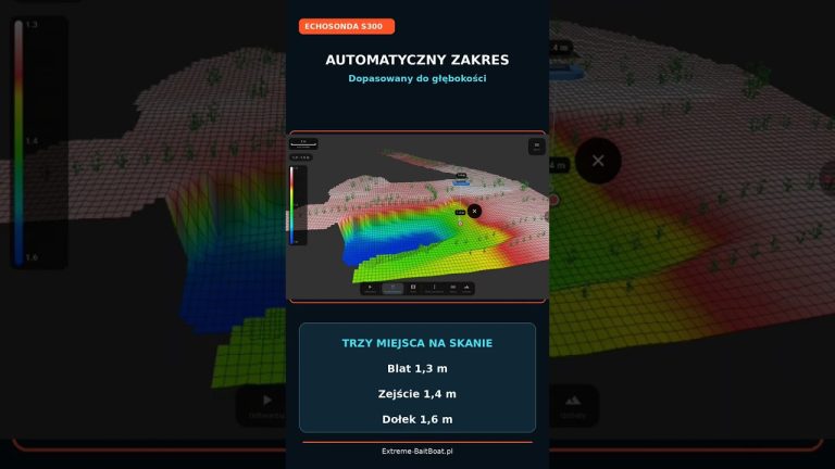 Uroczysko Karpiowe w 3D - skan dna z echosondy S300 w aplikacji Extreme One