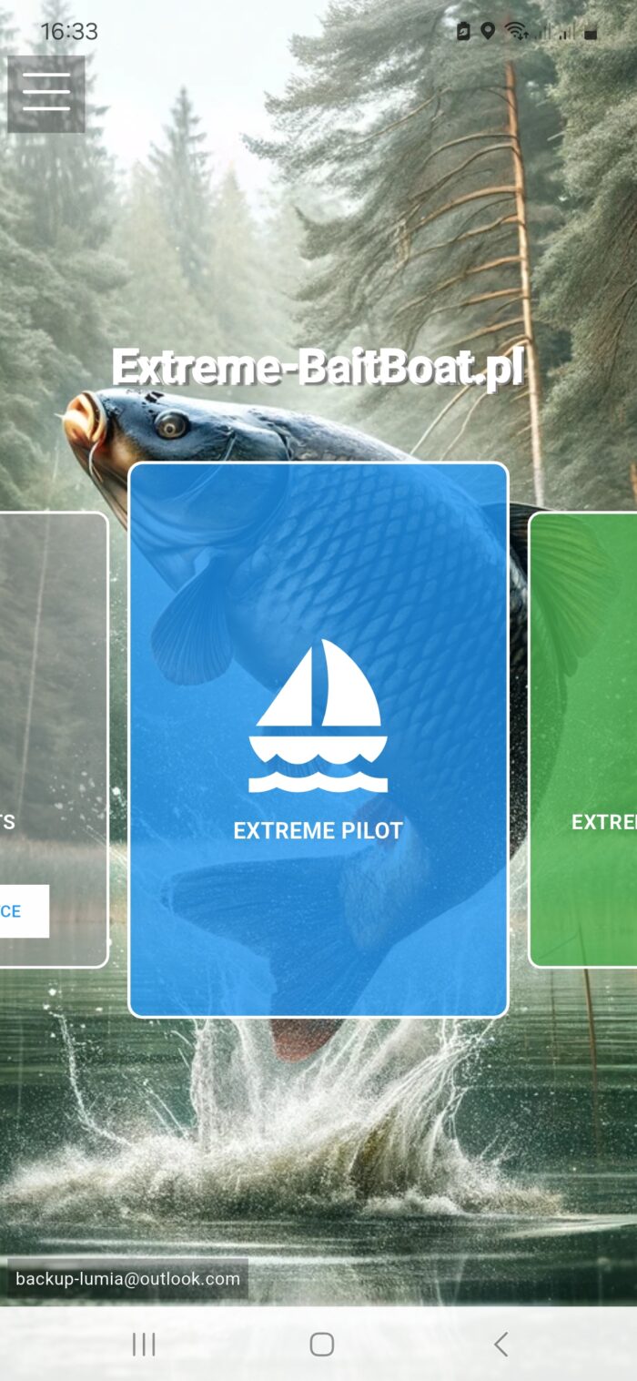 EXTREME-PILOT - Autopilot do łódki zanętowej rev.4 z aplikacją EXTREME ONE