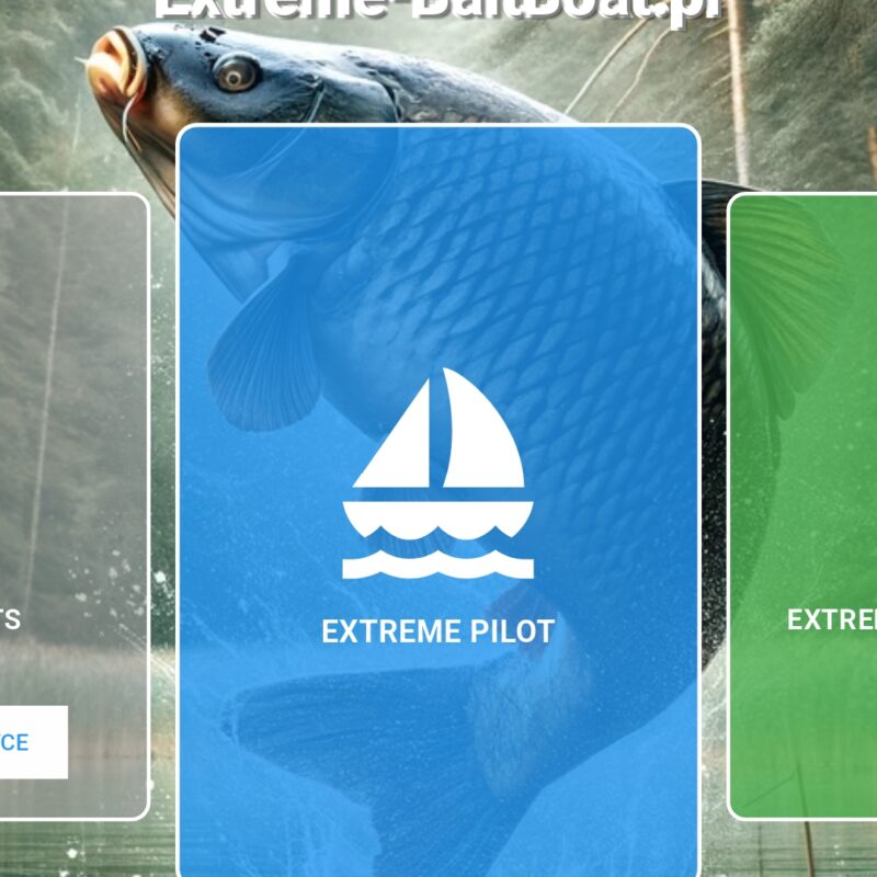 EXTREME-PILOT - Autopilot do łódki zanętowej rev.4 z aplikacją EXTREME ONE
