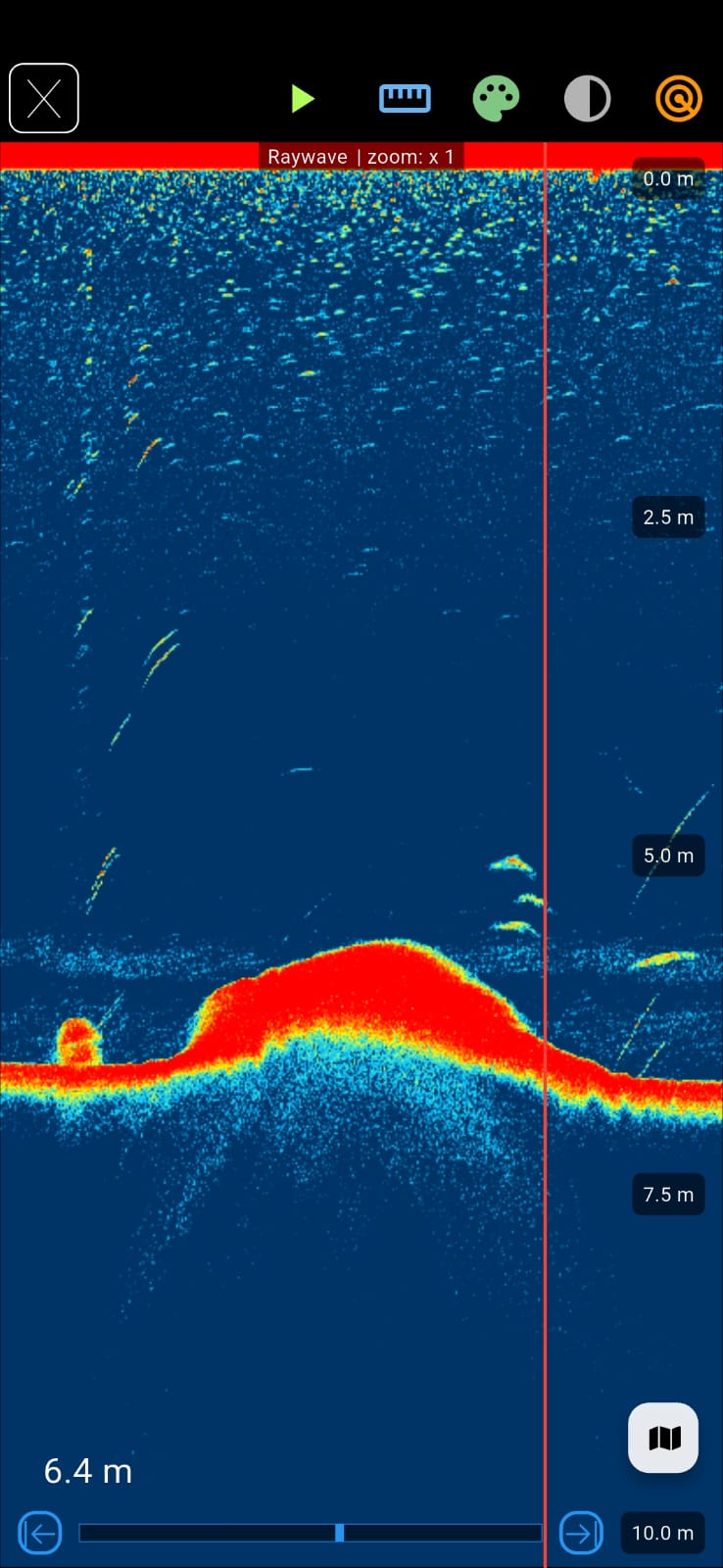EXTREME-MASTER SONAR S300 - Echosonda 800kHz z czujnikiem temperatury | NOWOŚĆ 2025
