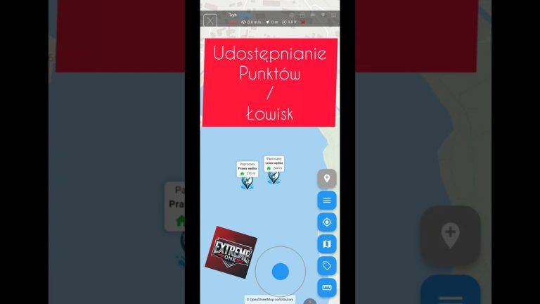 Udostępnianie punktów GPS w aplikacji Extreme One - najdokładniejszy autopilot do łódki zanętowej z precyzją 50cm