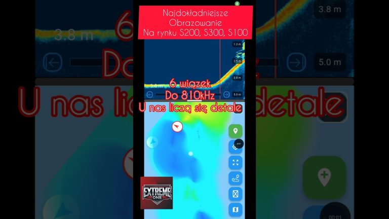 Batymetria 2D - izolinie i izobaty w aplikacji EXTREME ONE