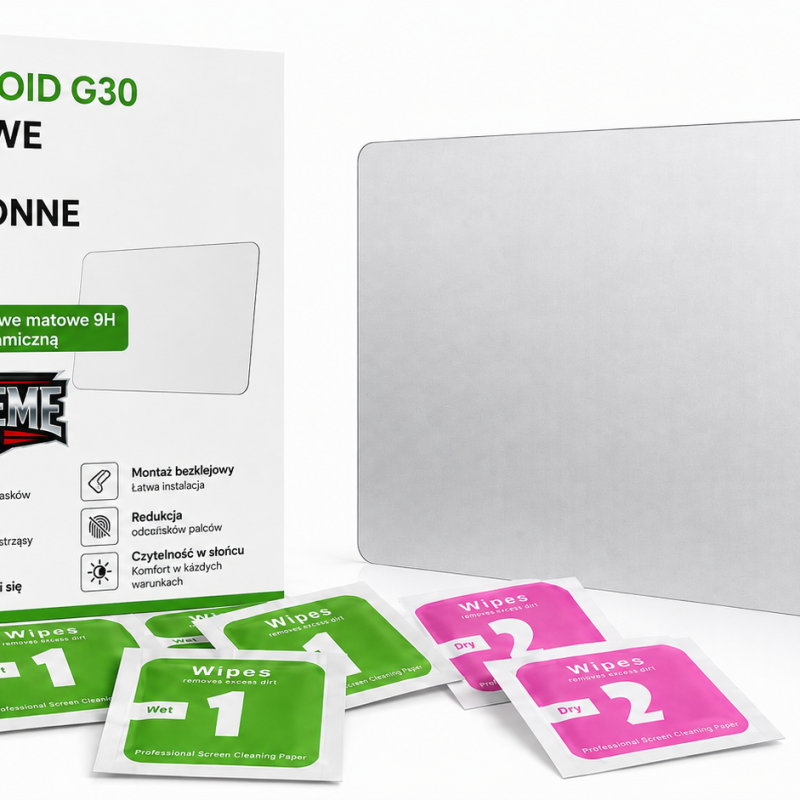 Szkło ochronne matowe 9H do Skydroid G30 (10.1″) – hybrydowe z powłoką ceramiczną