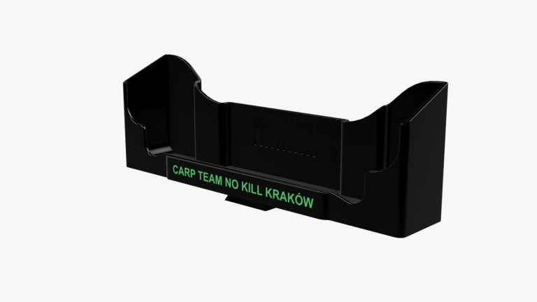 Customizowany uchwyt kołyska Skydroid z fluorescencyjnym napisem CARP TEAM NO KILL KRAKÓW